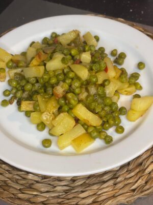 Guisantes con Patatas