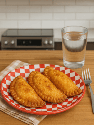 Empanadilla casera de Ternera.