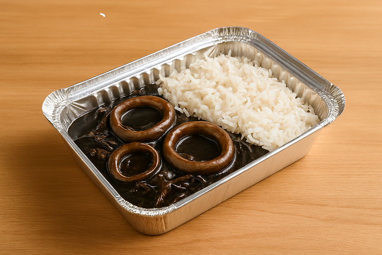 Calamares en su tinta con arroz. - Imagen 2