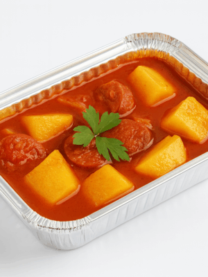 Alternative view of Patatas a la Riojana.