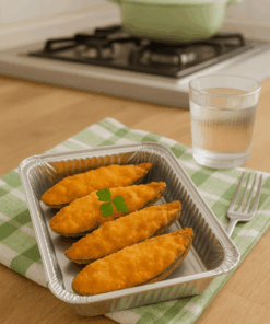 Alternative view of Tigres caseros de mejillon delicosos.